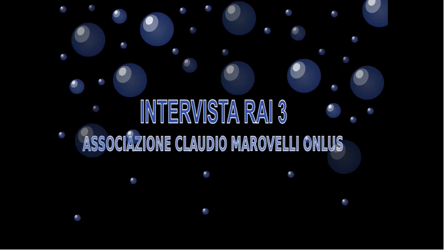 Video intervista a Giuseppe Marovelli su RAI3